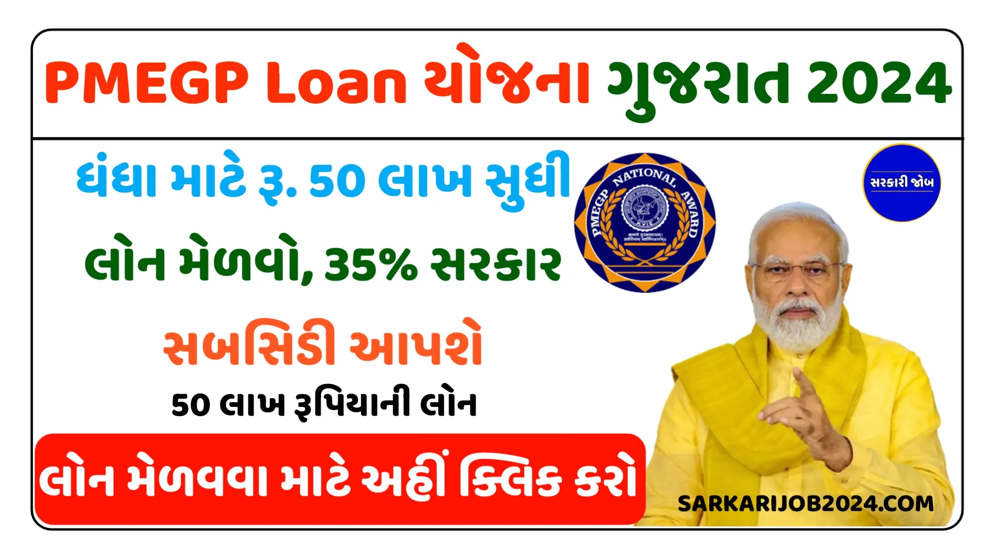 PMEGP Loan Scheme In Gujarat | ધંધા માટે રૂ. 50 લાખ સુધી લોન મેળવો, 35% સરકાર સબસિડી આપશે – PMEGP લોન યોજના