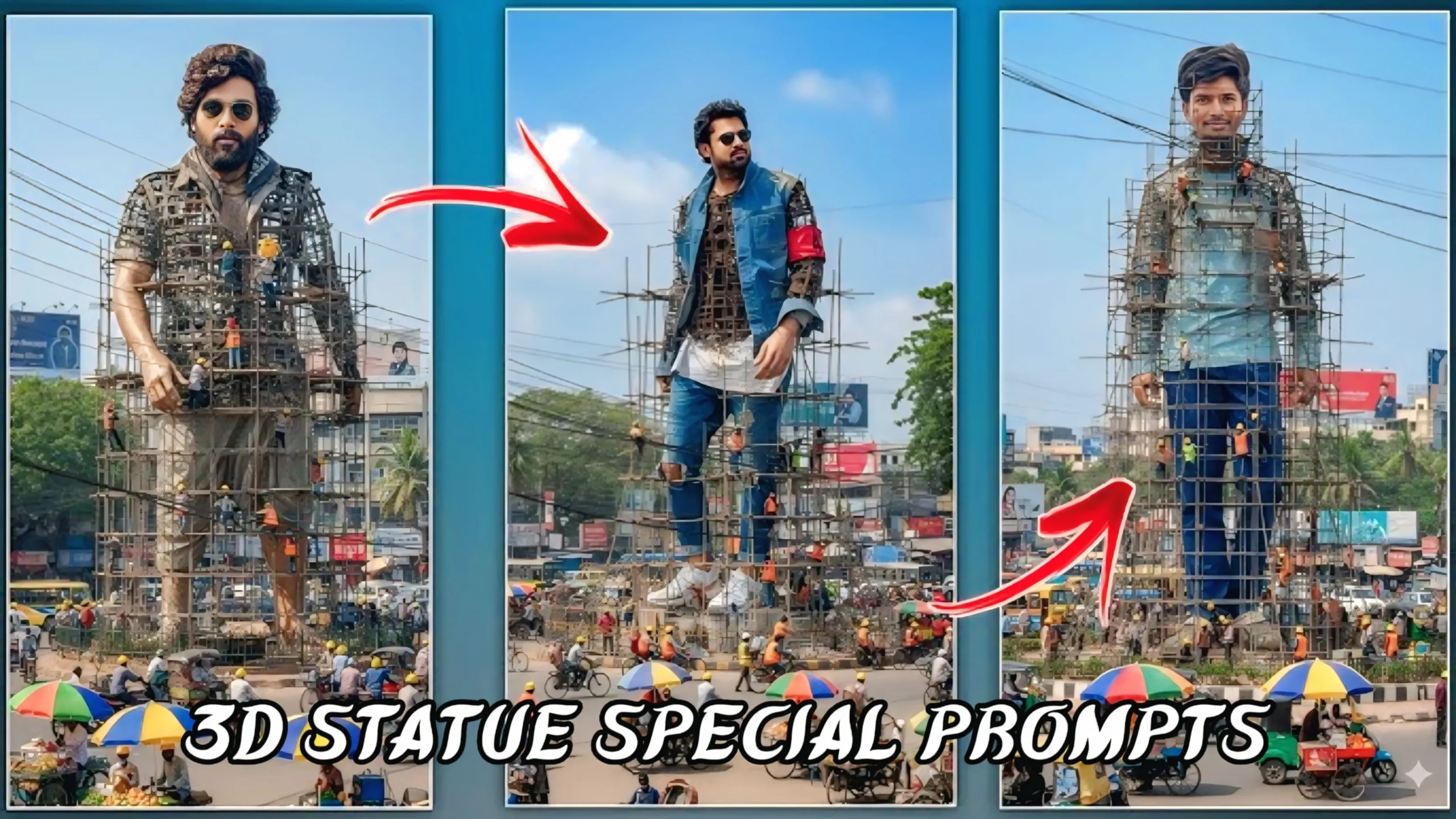 Google Gemini 3D Statue AI Photo Editing Prompts Free