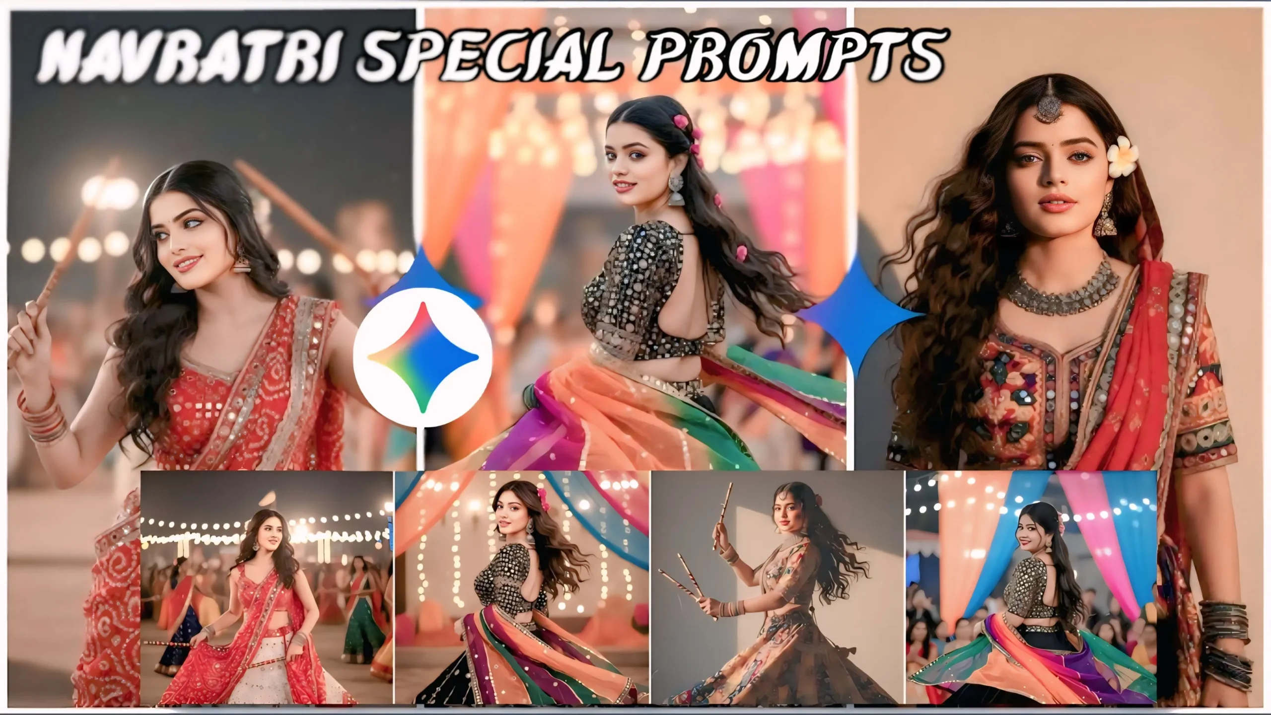 Google Gemini Navratri AI Photo Editing Prompt Free