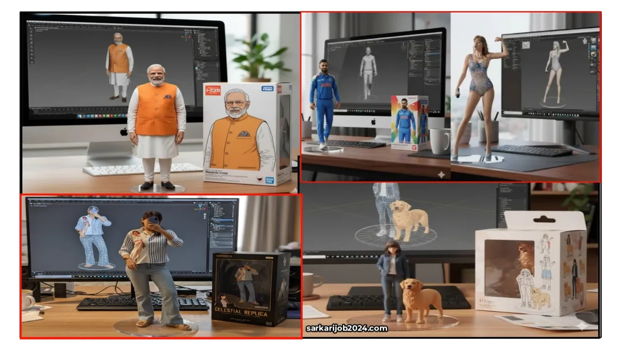 Google Nano Banana AI turning any photo into a realistic 3D figurine