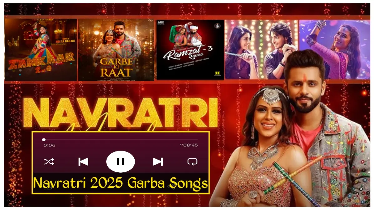 Navratri 2025 Garba Songs Playlist with Lyrics
