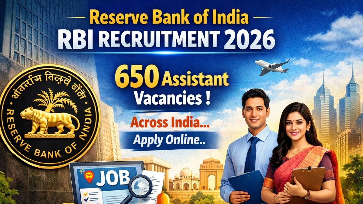RBI Assistant Recruitment 2026