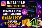 Instagram Monetization & Marketing Automation Strategy 7 Powerful Ways to Earn ₹1000Day