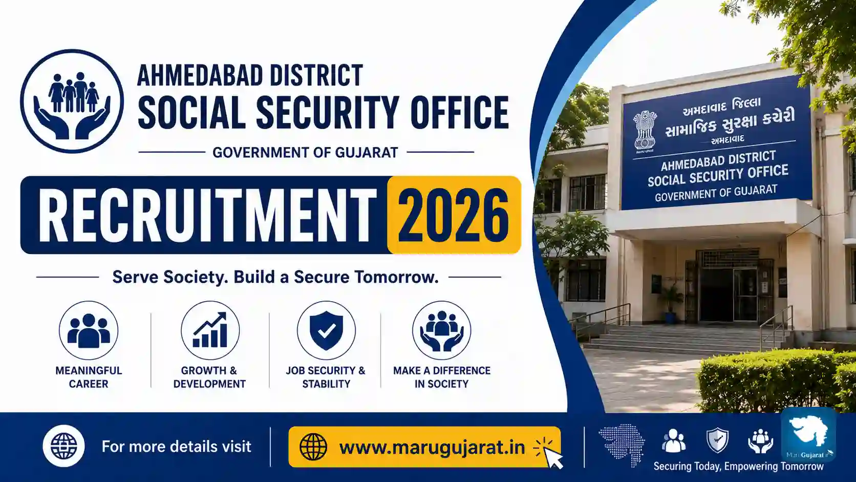 Ahmedabad Social Security Recruitment